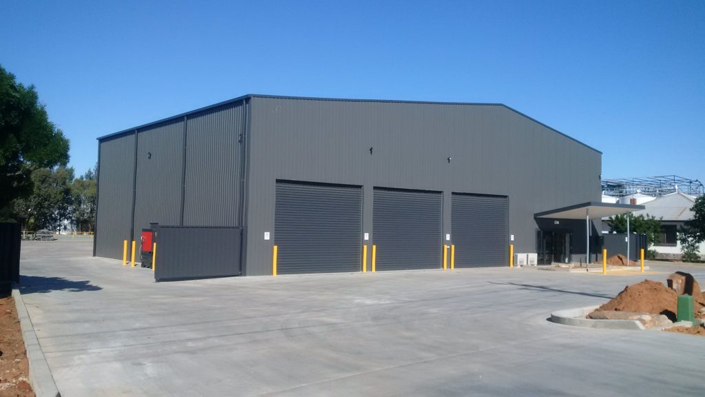 Industrial shed for Council