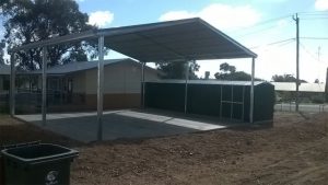 Bird-proof COLA at Tullamore school in NSW