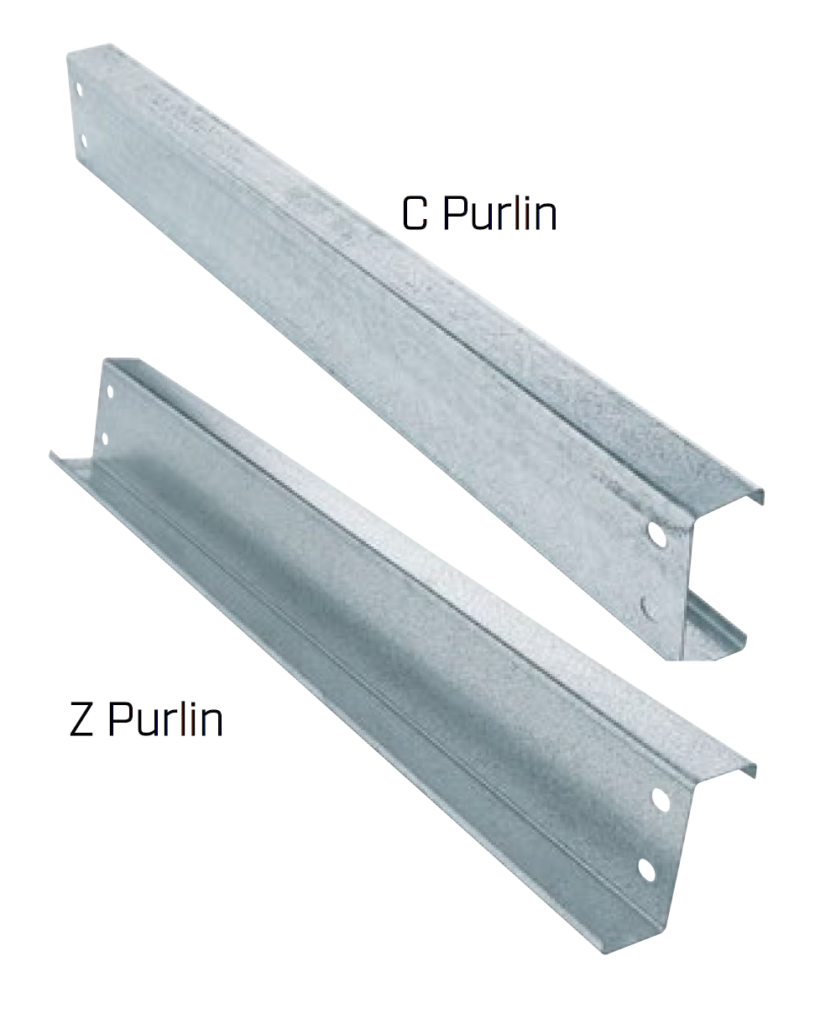 C and Z Purlins illustration